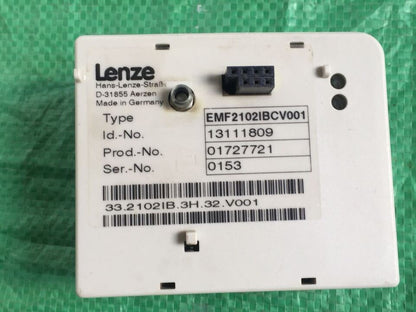 Used Lenze EMF2102IBC Communication Module - LENZE