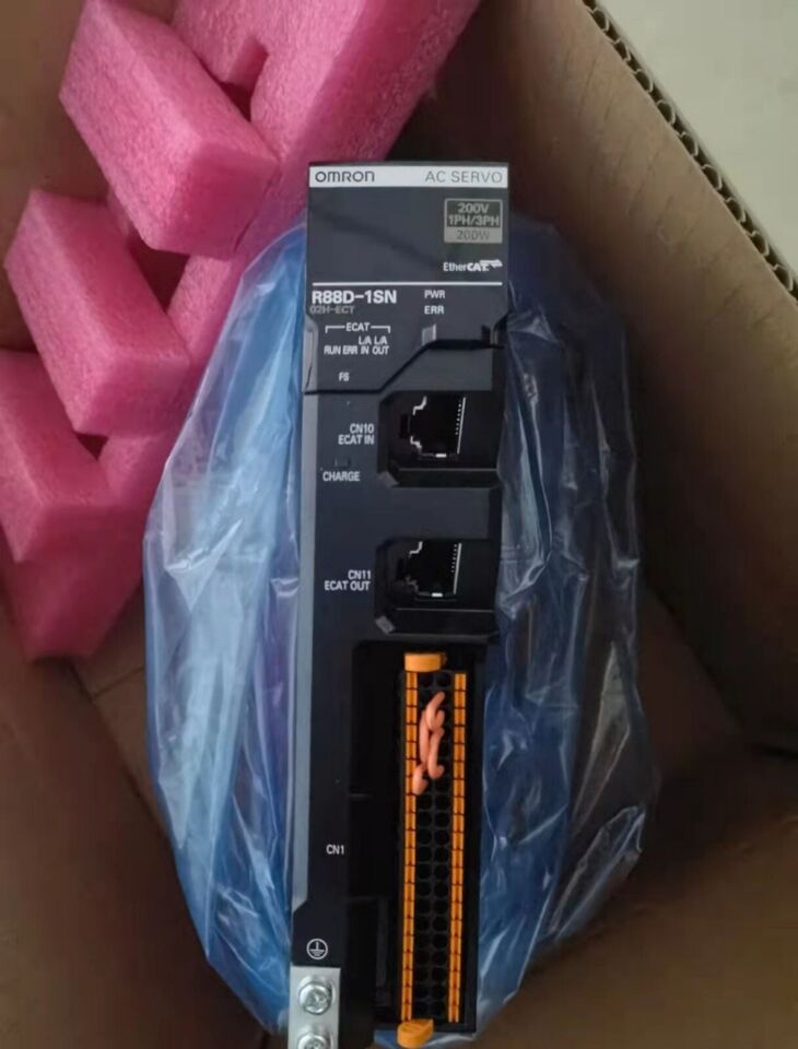 new 1PC Omron R88D-1SN02H-ECT AC Servo Drive R88D1SN02HECT ping - OMRON