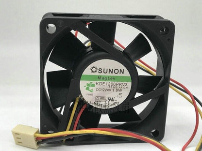 new 1 PCS fan 6020 6CM 60*20MM 3 wire cooling fan KDE1206PKV3 DC12V 1.0W - HONEYWELL