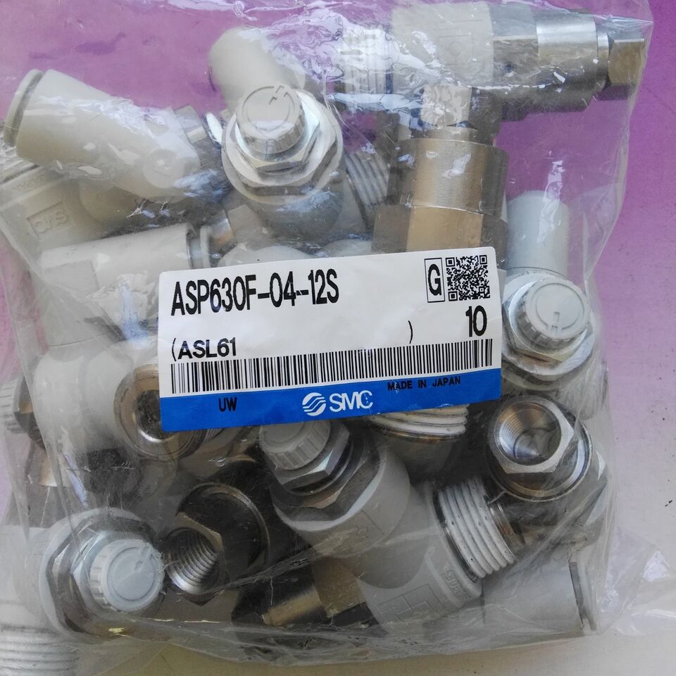 new 1PC SMC ASP630F-04-12S Speed Control Valve ASP630F0412S - SMC