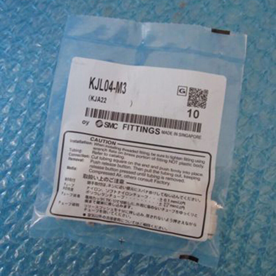 new 10PCS SMC KJL04-M3 Fittings KJL04M3 - SMC
