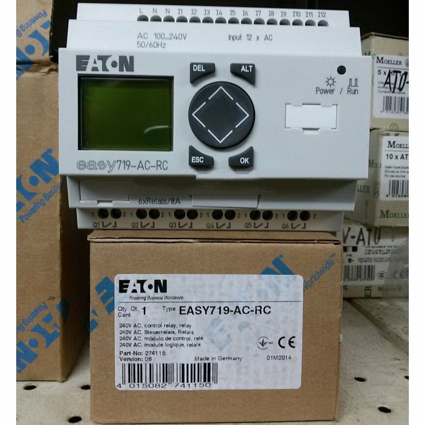 new One  Eaton EASY719-AC-RC Moeller Controller EASY719ACRC ping