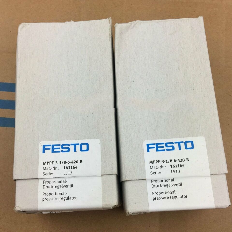 new 1PC FESTO MPPE-3-1-/8-6-420-B 161164 Proportional Expedite - FESTO