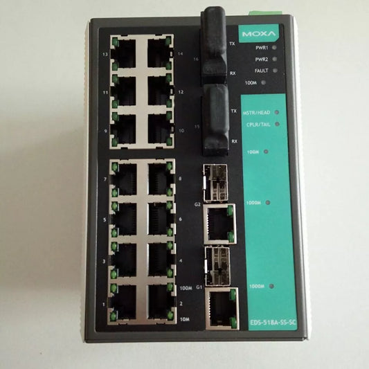 new 1PC EDS-518A-MM-SC-T Ethernet Industrial Switch ping - EDS