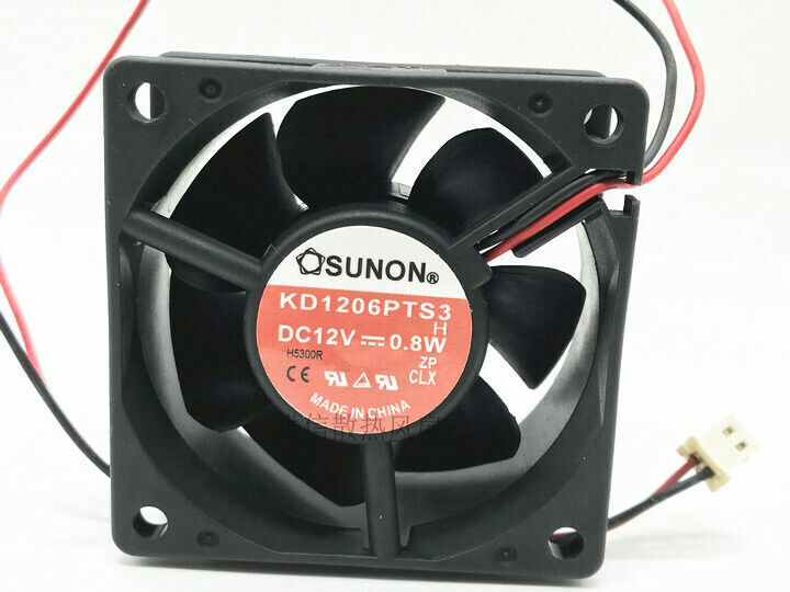 new 1PC SUNON KD1206PTS3 DC12V 0.8W 60*25MM cooling fan - SUNON