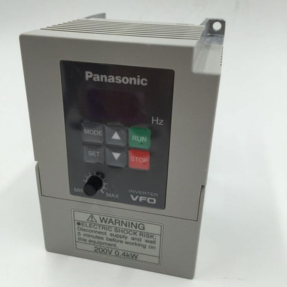new Panasonic BFV00042GK 400W VFD Inverter 3ph 230V 2.4A Variable Frequency Driver - PANASONIC