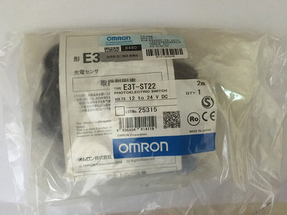 Omron E3T-FT12 Photoelectric Switch Sensor New - OMRON