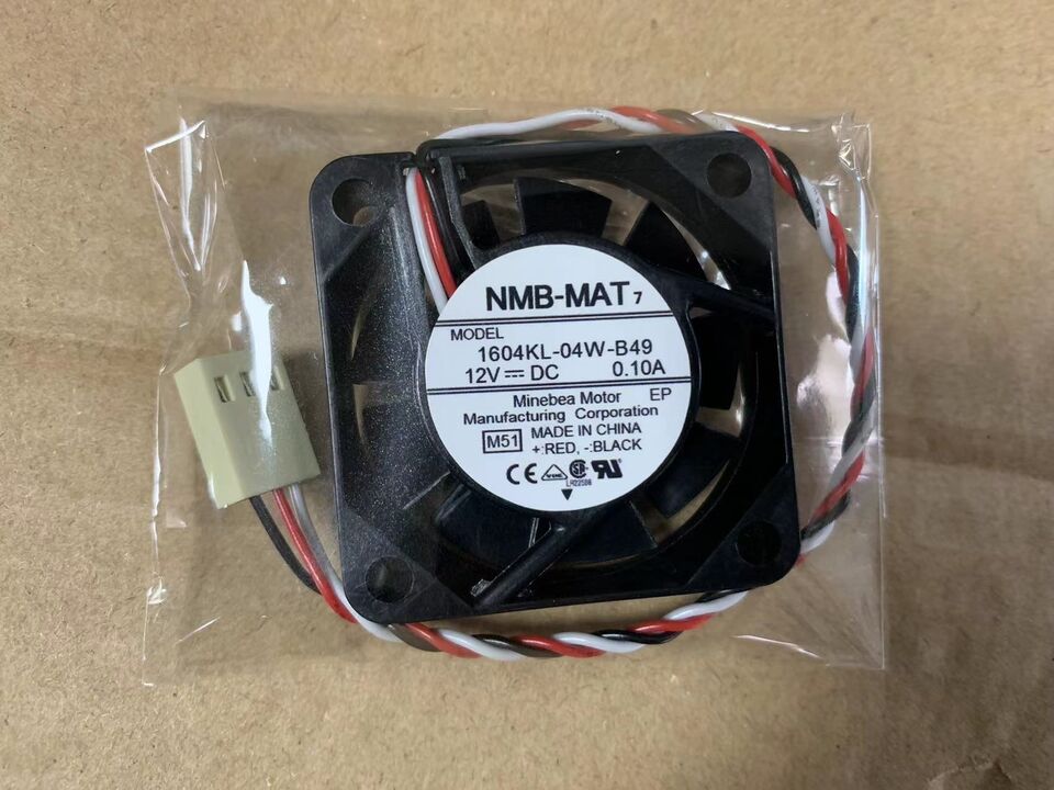 new 1pc Power Supply Fan CPU Fan 1604KL-04W-B49 4CM 12V 0.1A 40*40*10mm - KOEED