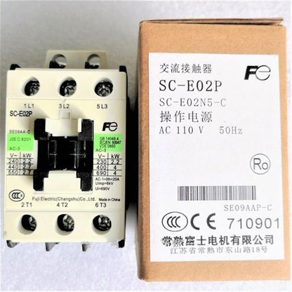new Fuji SC-E02P AC110V Contactor 1PC SCE02P - FUJI