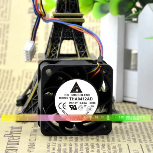 new 1pc Delta THA0412AD 4cm 4020 12v 0.60A Double Ball High Air Volume Cooling Fan