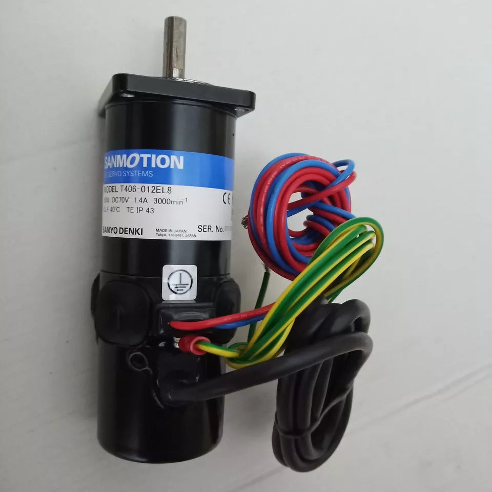 new 1PC SANYO T406-012EL8 Servo Motor T406012EL8 ping - SANYO
