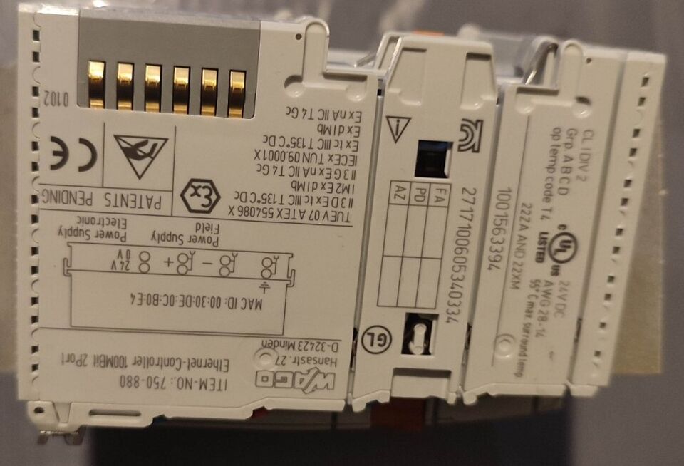 new 1PC WAGO 750-880 PLC Module 750880 In Box ping - WAGO