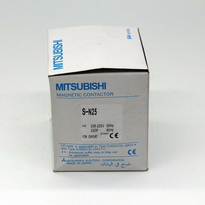 new Mitsubishi S-N25 AC220V Magnetic Contactor 1PC SN25 - MITSUBISHI