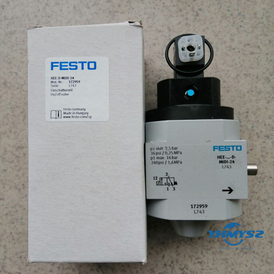 new 1PC FESTO HEE-D-MIDI-24 172959 Valve - FESTO