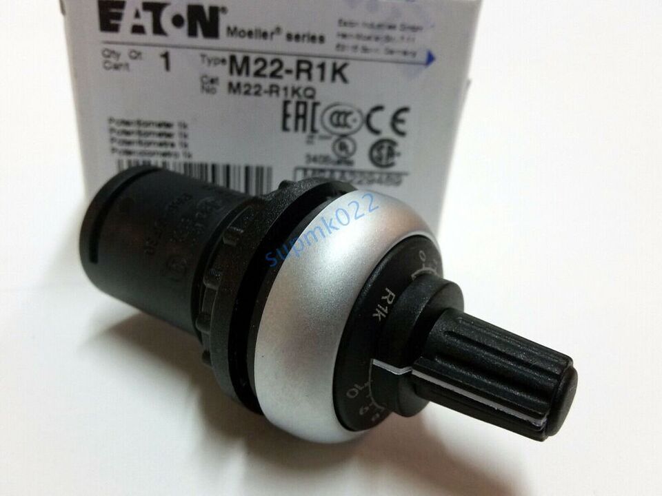 1-Piece M22-R1K PA6-GF30 Potentiometer - DIGI-KEY