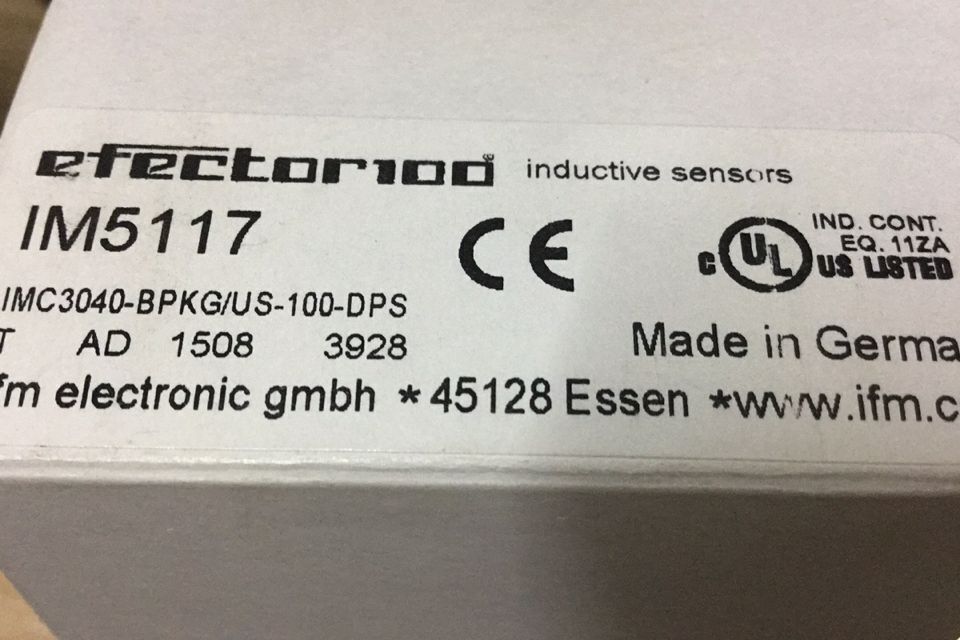 IFM IM5117 Sensor One - IFM