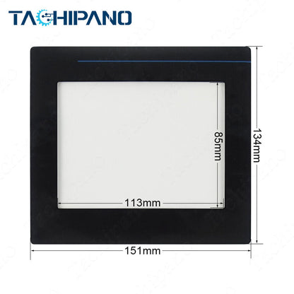new 1X for 2711-T6C15L1 Cover with Touch Screen+ Overlay 2711-T6C16L1 Plastic Case - KOEED