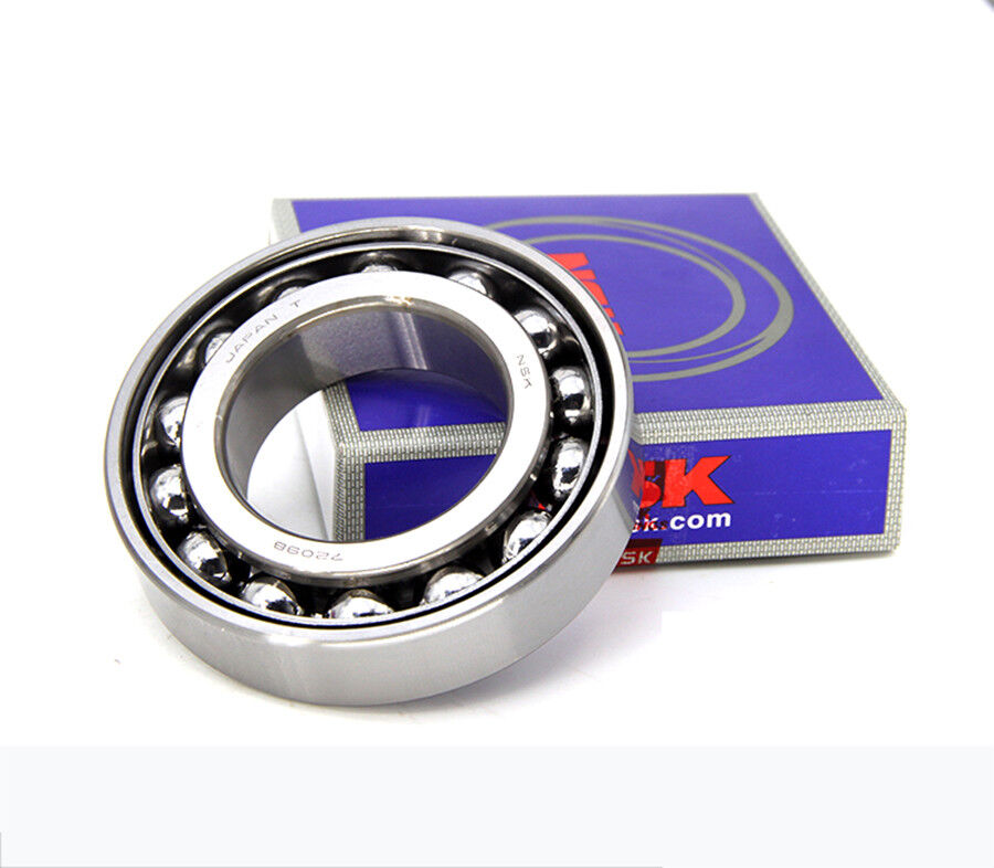 new 1PC NSK 7204 BW Single Row Angular Contact 20x47x14mm - NSK