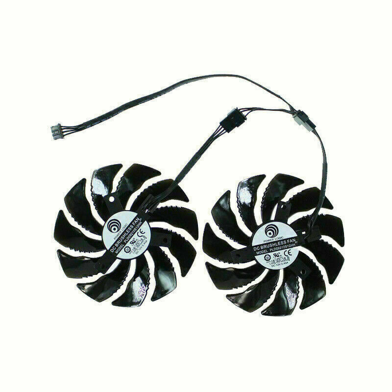 new 1PC Fan PLD09210S12HH T129215SU FAN GTX 1070 RX 570 580 RX570 RX580 - FAN