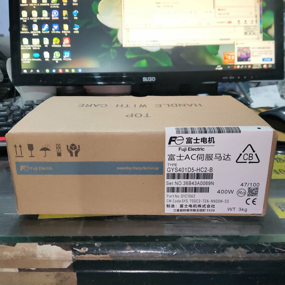 new One Fuji GYS401D5-HC2-B GYS401D5HC2B Servo Motor ping - ONE FUJI