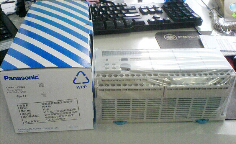 new Panasonic AFPX-C60R PLC Moduel In Box ping AFPX-C60R - PANASONIC