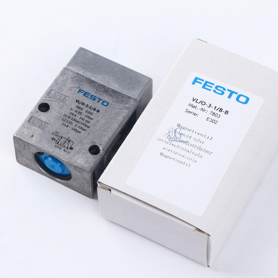Festo Pneumatic Valve: VL/0-3-1/8-B 7803 – One VL/031/8 - FESTO