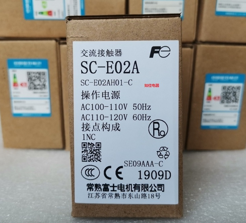 new Fuji SC-E02A AC100V Contactor 1PC SCE02A - FUJI