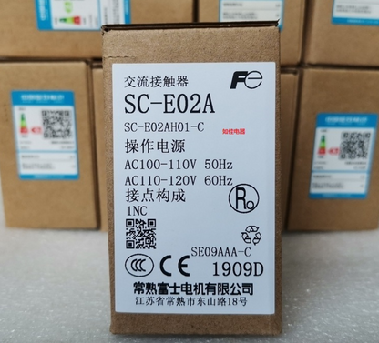 new Fuji SC-E02A AC100V Contactor 1PC SCE02A - FUJI