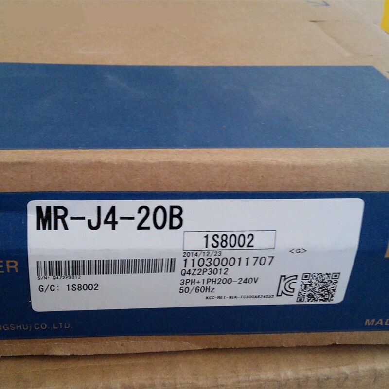 new 1PC MITSUBISHI MR-J4-20B AC Servo Drive MRJ420B In Box ping - MITSUBISHI