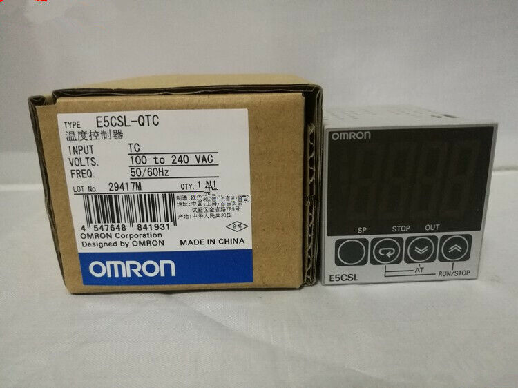 new 1PC  OMRON E5CSL-QTC Temperature Controller E5CSLQTC In Box