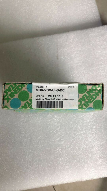new One PHOENIX CONTACT MCR-VDC-UI-B-DC Safety Relay In Box ping - PHOENIX