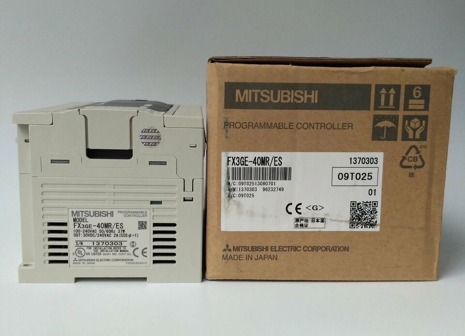 new 1PCS Mitsubishi FX3GE-40MR/ES PLC Modules FX3GE40MR/ES ping