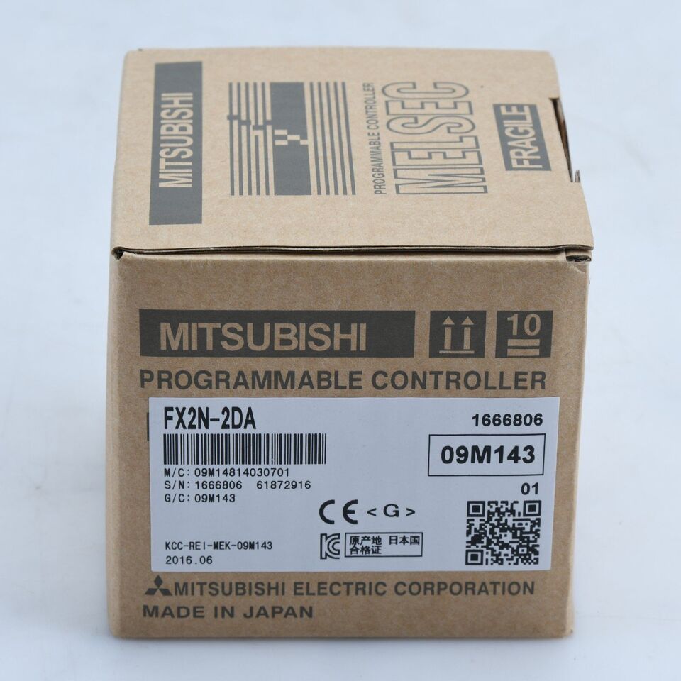 Mitsubishi FX2N-2DA 1-PC PLC Controller with In Box Setup - MITSUBISHI