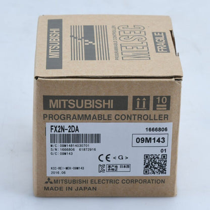 Mitsubishi FX2N-2DA 1-PC PLC Controller with In Box Setup - MITSUBISHI