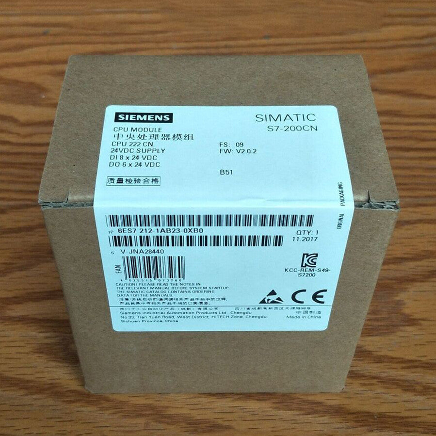 new 1PC  Siemens 6ES7 212-1AB23-0XB0 6ES7212-1AB23-0XB0 ping