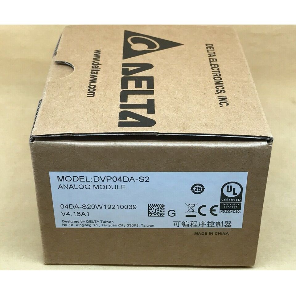 new Delta DVP04DA-S PLC Module One DVP04DAS - DELTA