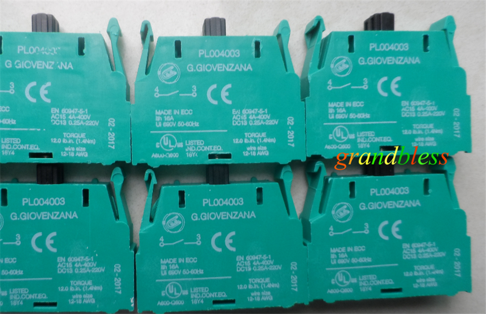 new 2Pcs For GIOVENZANA GIOVENZANA switch contact PL004003#/ - GIOVENZANA