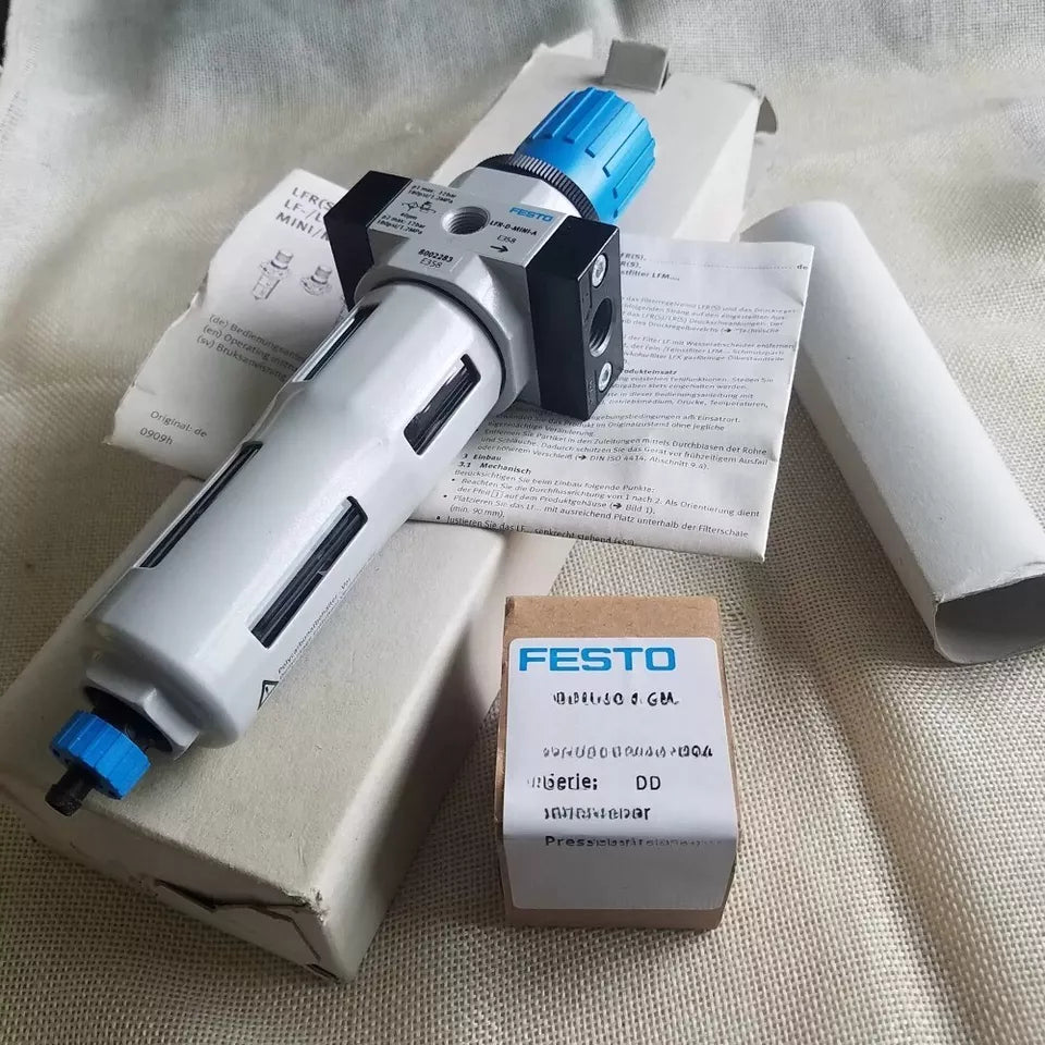 FESTO LFR-1/4-D-5M-MINI-A 162727 Filter Regulator One - FESTO
