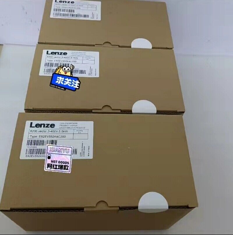 new 1PC  LENZE E82EV552K4C200 Inverter E82EV552_4C200 ping