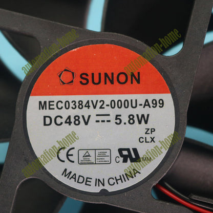 new 1PC 5.8W cooling fan 12038 12CM MEC0384V2-000U-A99 48V - VENDOR NAME