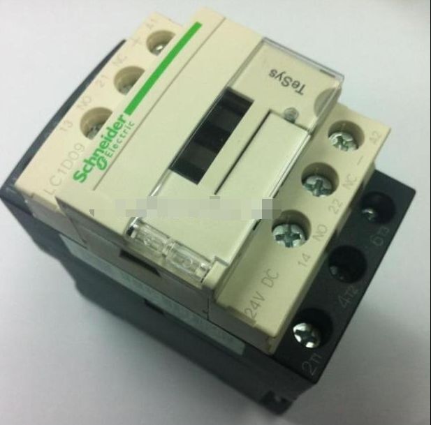 1PC Schneider LC1D09BDC DC24V Contactor - SCHNEIDER