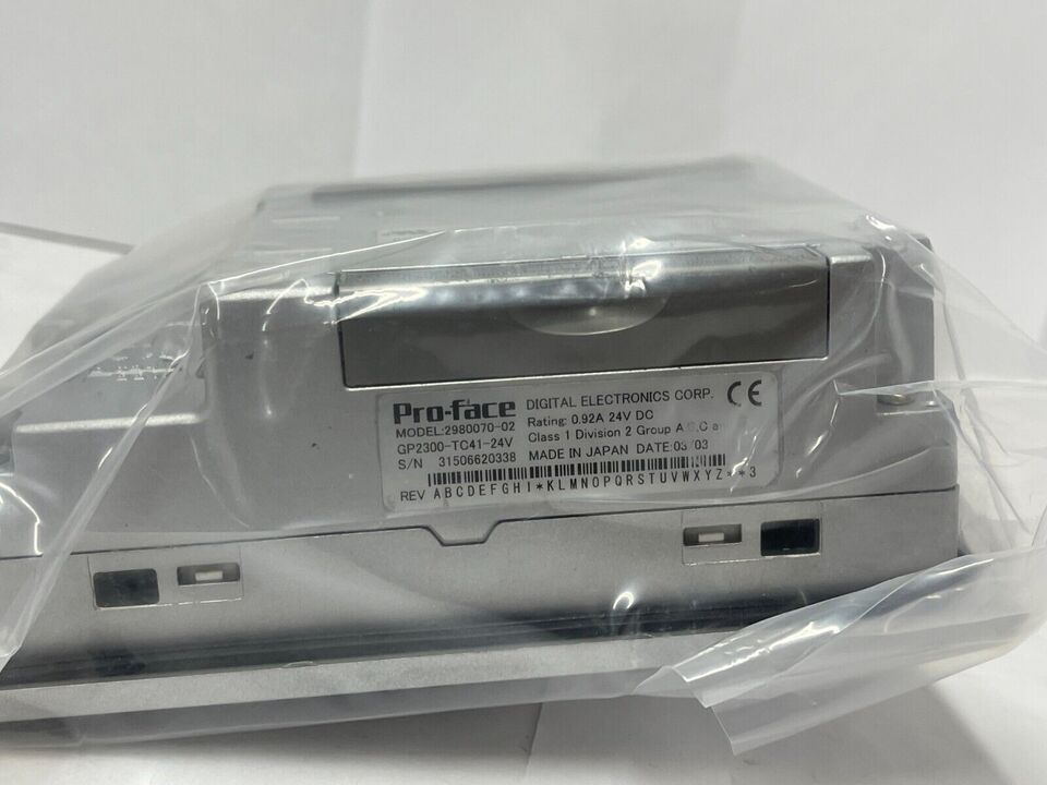 new 1PCS Pro-face GP2300-TC41-24V Touch Screen ping GP2300TC4124 - INDUSTRIAL EQUIPMENT CO., LTD.