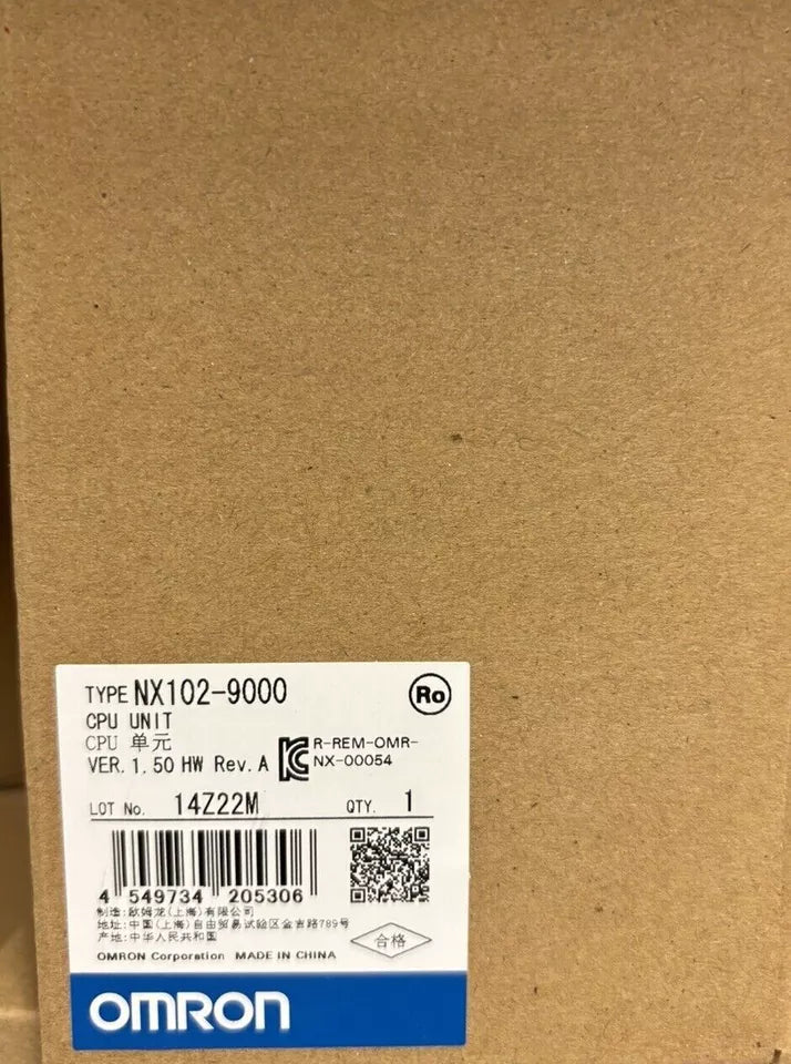 Omron NX1029000 PLC Module One ping - OMRON