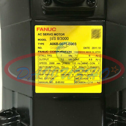 new 1PCS Fanuc A06B-0075-B003 Servo Motor - FANUC