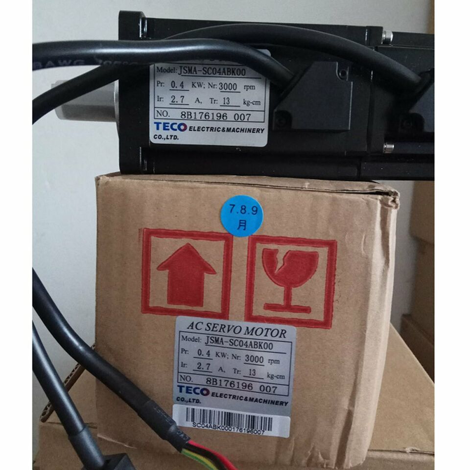 new 1PC TECO JSMA-SC04ABK00 JSMASC04ABK00 AC Servo Motor ping - TECO