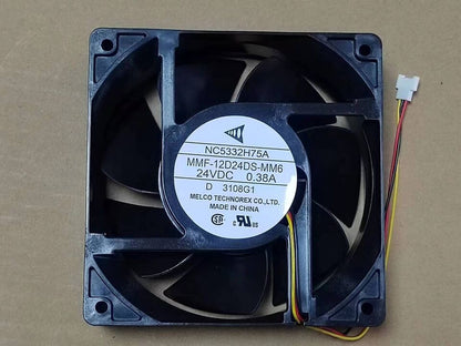 new 1PC inverter cooling fan 12038 MMF-12D24DS-MM6 NC5332H75A 24V 0.38A - ABB