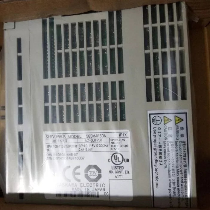 Yaskawa SGDM-01BDA Servo Driver 1PC – High-Power Motion Control - YASKAWA