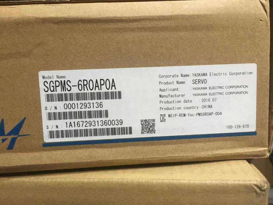 new 1PC Yaskawa SGPMS-6R0AP0A AC Servo Drive In Box ping - YASKAWA