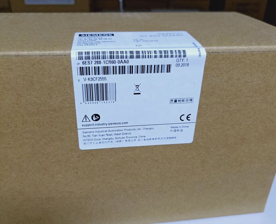 new 1PC  Siemens 6ES7 288-1CR60-0AA0 6ES7288-1CR60-0AA0 ping