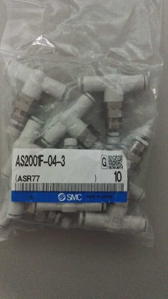10PCS SMC AS2001F043 Control Valve, Industrial Flow Control Element - SMC